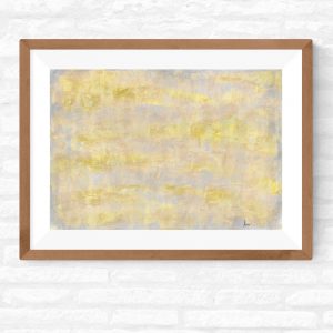 Pintura Abstrata - Mistério Dourado