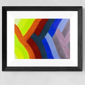 Intercalados - Pintura Abstrata