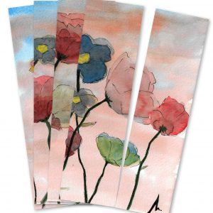 Marcadores Páginas - Flor 1